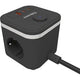 Ciabatta Power Cube Fellowes - tipo f - 3 prese + USB-C USB-A - cavo 2 m - con interruttore - prolunga cube