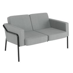 Sofá dos plazas medso classic c2medlclsx1001 gris