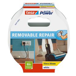 Tesa repair tape White 10m x 38mm