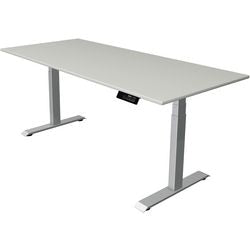 Sit-stand desk Kerkmann Move 1 stable gray, silver 1270 mm x 1800 mm