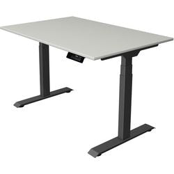 Scrivania sit-stand Kerkmann Move 1 stabile grigio 1270 mm x 1200 mm