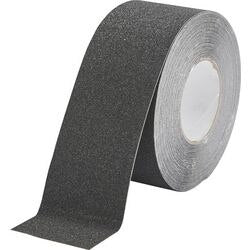 Nastro antiscivolo resistente nero 20 mm x 75 mm x 0,7 mm