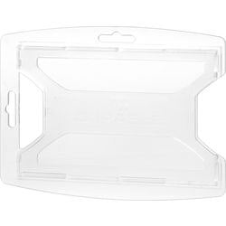Porta carte di sicurezza durevole trasparente 6,4 mm x 100 mm x 74 mm