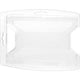 Security card holder durable transparent 8.4 mm x 100 mm x 74 mm
