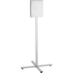 Soporte de suelo duradero gris 638 mm x 638 mm x 1348 mm