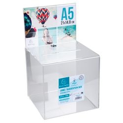 Idea box exacompta 89258d ufficio trasparente