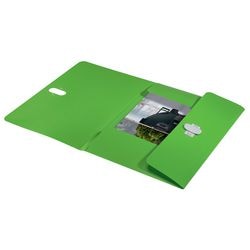 Carpeta 3 solapas leitz 46220055 verde 100 g