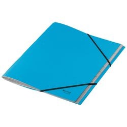 Carpeta de clasificación de reciclaje Leitz a4 - con 12 compartimentos - cartón postconsumo 100% reciclado - azul