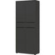 Filing cabinet Germania 4372-547 gray chipboard