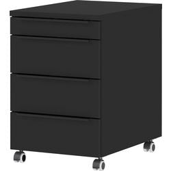 Cajonera móvil germania 4377-83 negro gw-mailand