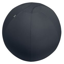 Pelota para sentarse Leitz ergo active - diseño antivuelco - 75 cm - gris oscuro