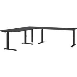 Corner desk Germania 7899-547uk graphite C-base