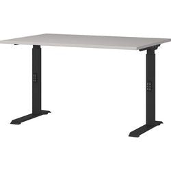 Escritorio para sentarse y pararse germania 7910-630uk cachemira, pie en C negro