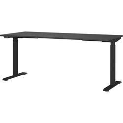 Sit-stand desk germania gw-mailand 7909-547 graphite