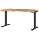 Sit-stand desk germania gw-mailand 7905-593 brown