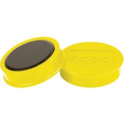 Imanes para pizarra blanca nobo 1915309 magnético amarillo