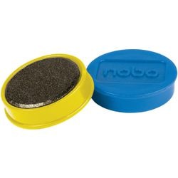 Nobo whiteboard-magneten 1915309 kleurenassortiment magnetisch