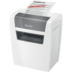 Destructora de papel Leitz iq home - tritura p4 - hasta 6 hojas - 15 l - blanco