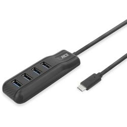 ACT Conectividad USB-C Hub 3.0, 4 Poorts USB-A