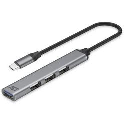 ACT Connectivity USB-C Hub, 3x USB-A 2.0 e 1x USB-A 3.0