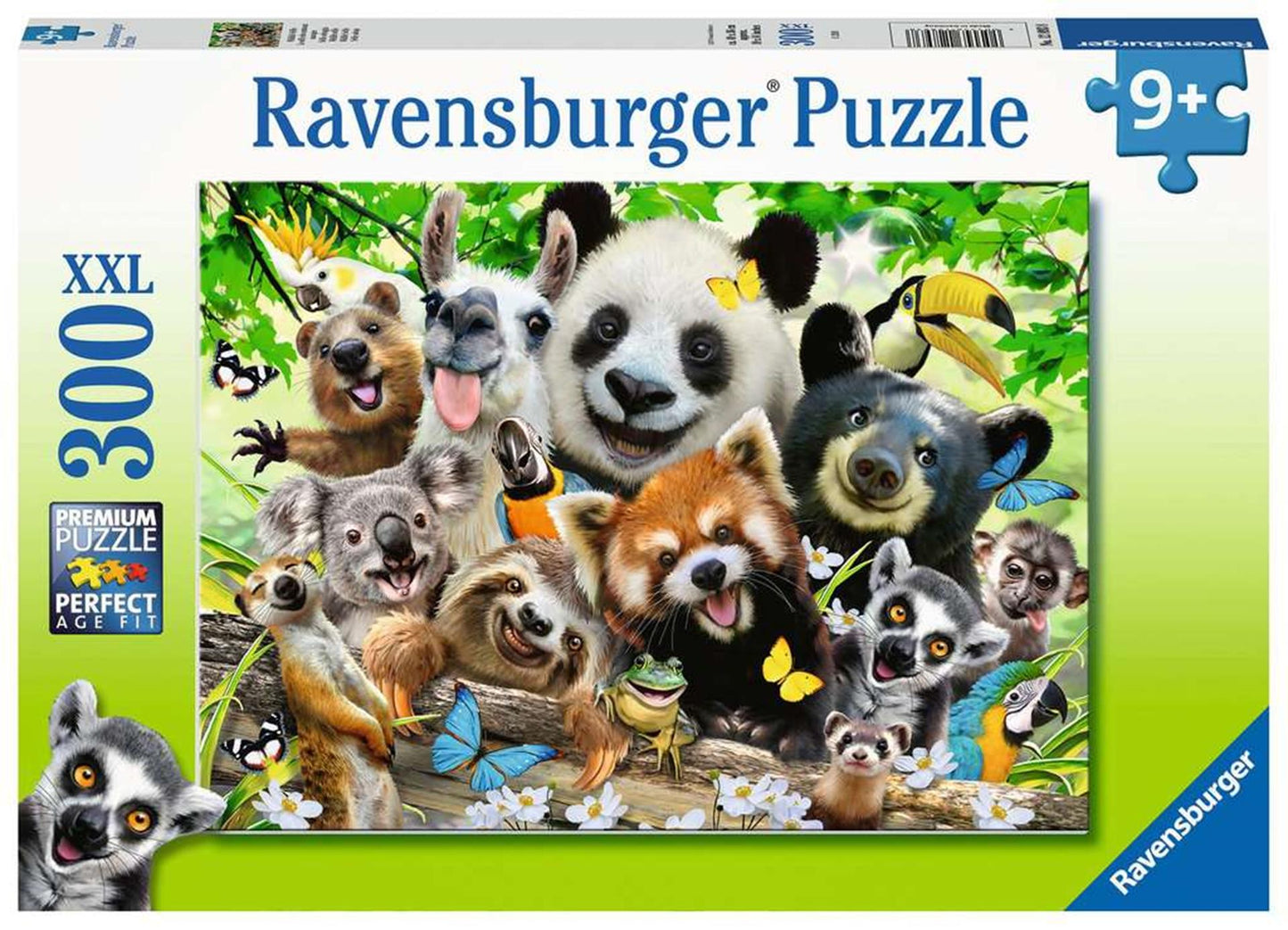 Ravensburger - Selfie de vida silvestre 300st. Xxl