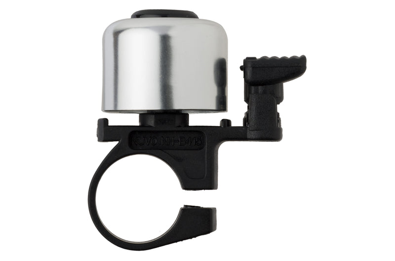 Timbre de bicicleta Cordo mini plata negro