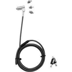 Cavo antifurto dicota d31700 2 m argento, nero