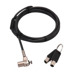 Candado de cable dicota d31831 2 m plateado, negro