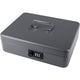 Caja Pavo con cerradura de combinación - 300 x 240 x 90 mm - gris oscuro -