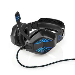 Nedis GHST250BK auriculares con cable negro