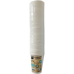 Bicchieri monouso pronappe bianchi 75 x 75 x 34,5 cm