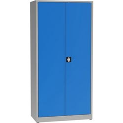 Cabinet s45650.2.b5 gray, light blue metal 500 mm x 950 mm x 1950 mm (d x w x h)