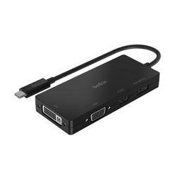 Adaptador multipuerto USB-C Belkin negro 110 g