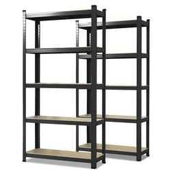 Ty cabinet karat lakota mdf, sheet steel 900 x 400 x 1800 mm black