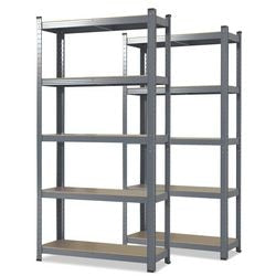 Armario Ty karat lakota mdf, chapa de acero 750 x 300 x 1500 mm gris