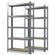 Armario Ty karat lakota mdf, chapa de acero 750 x 300 x 1500 mm gris