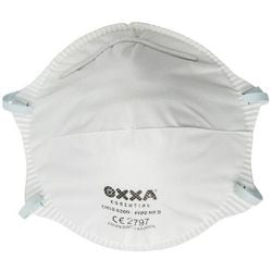 Maschera antipolvere oxxa 6200 bianca