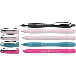 Schneider writing instruments schneider ballpoint pen - slider memo - box of 4 + 1 free slider rave - s-150255