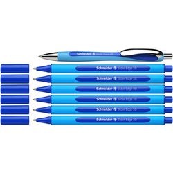 Ballpoint pen schneider blue slider edge xb