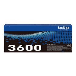 Cartucho de toner brother TN-3600 negro original