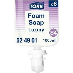 Tork sapone per le mani 524901 schiuma di lusso trasparente
