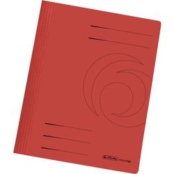 Attacco rapido herlitz 11034295 rosso a4 confezione da 10