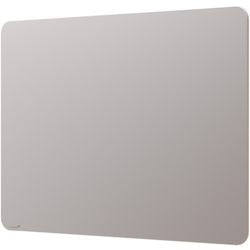 Legamaster tablero de vidrio mate 90x120cm gris cálido (con esquina redondeada)