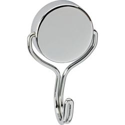 Mazza magnetica rotonda 1 pezzo 30 kg acciaio metallo neodimio con ganci 7,7 x 4,6 x 2,8 cm argento