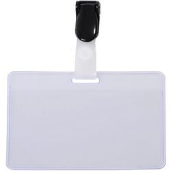Name badge pavo 8007745 transparent 60 mm