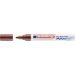 Pennarello a vernice edding 750 marrone permanente