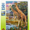 Ravensburger puzzel kleurrijke savanne - legpuzzel - 150 stukjes
