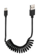 Lampa kabel lampa krulkabel usb-c 1 meter zwart