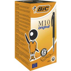 Bic box 50 pens m10 black