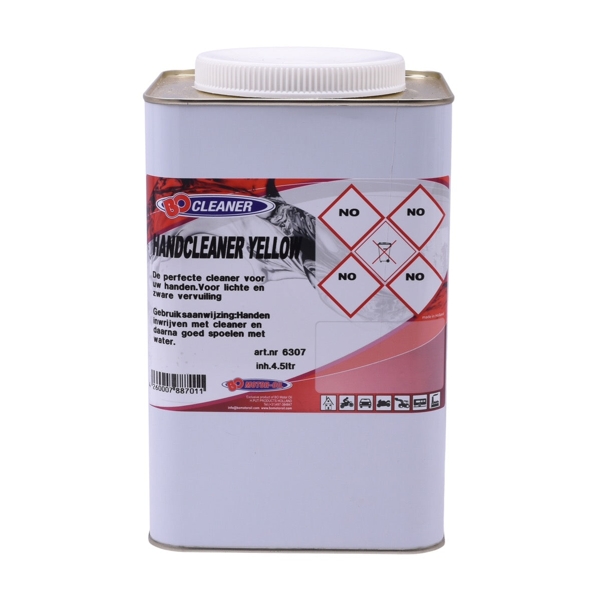 Bo Motor Oil Jabón BO Handleaner Amarillo (4.5 kg)